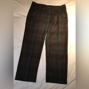 6 Anthropologie Plaid Pants